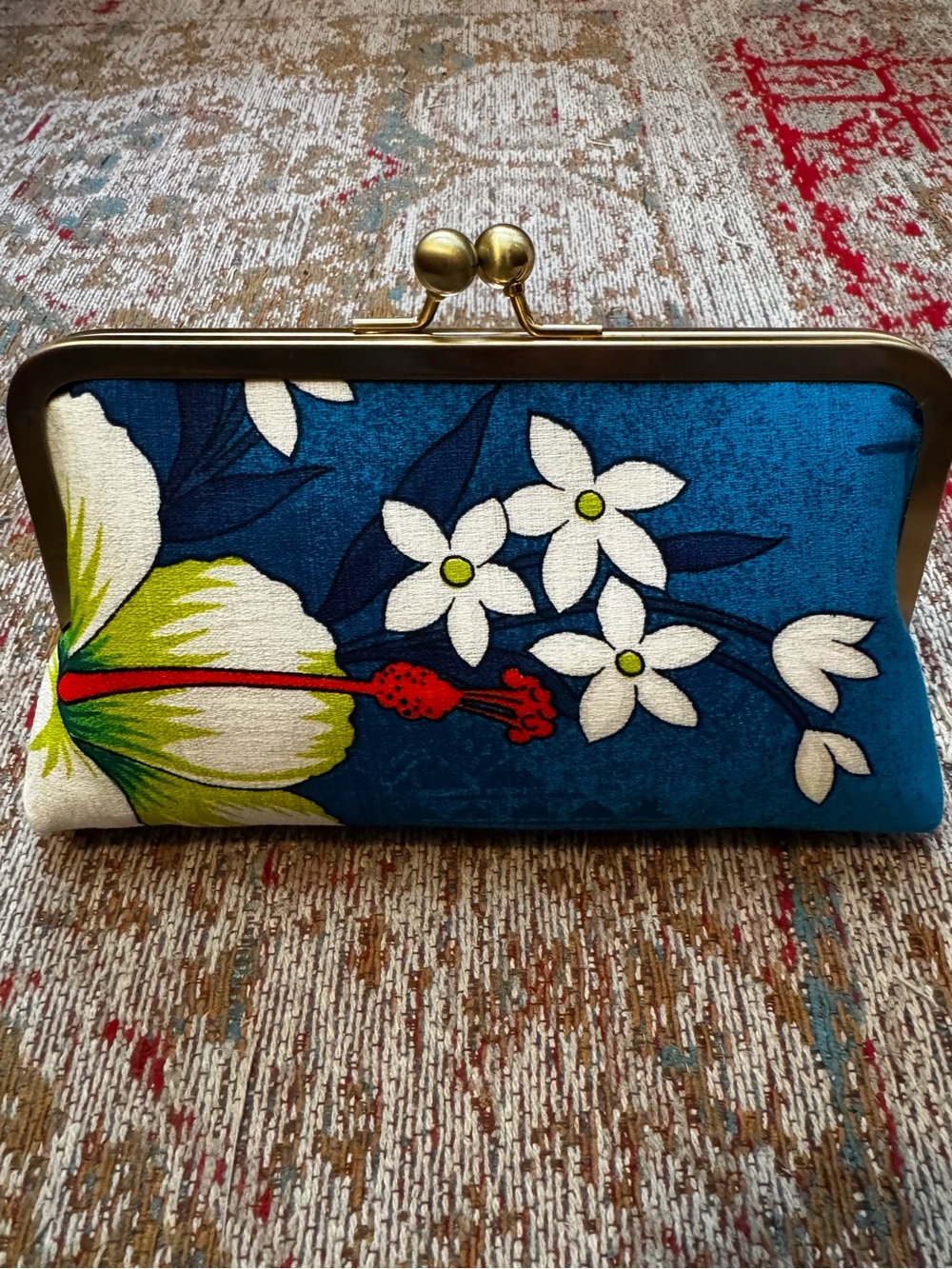 LEIKO Kauai kiss-lock clutch - Picture 2 of 11